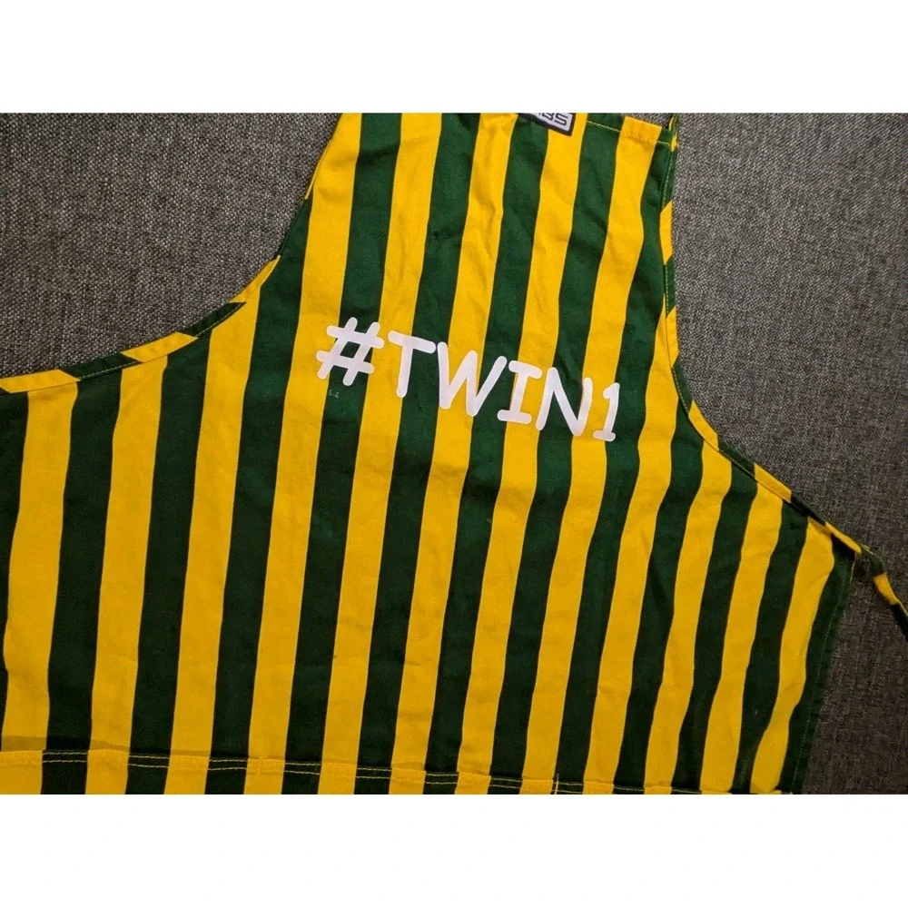 Game Bibs Green Bay Packers Cooking Apron Green and Yellow Lambeau‎ One Size